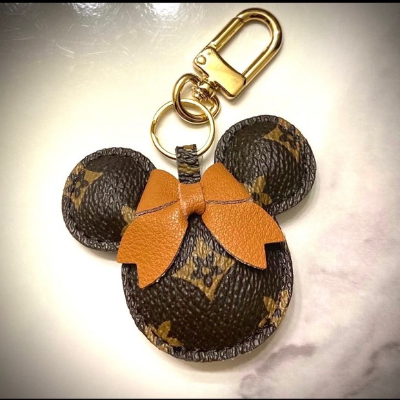 Handbags - Monogram Minnie Mouse keychain / bag charm